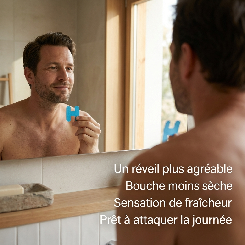 48 Bandes buccales en forme de 'H'