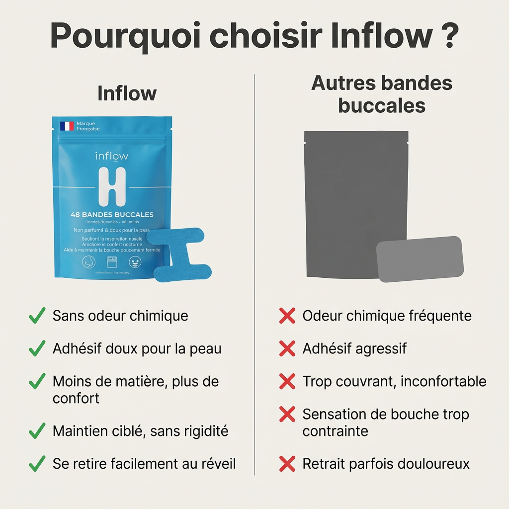 48 Bandes buccales en forme de 'H'